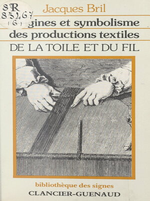 cover image of De la toile et du fil